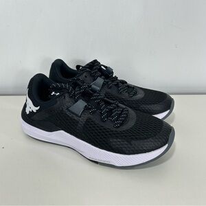 Under Armour Black and White Athletic Tennis Shoes